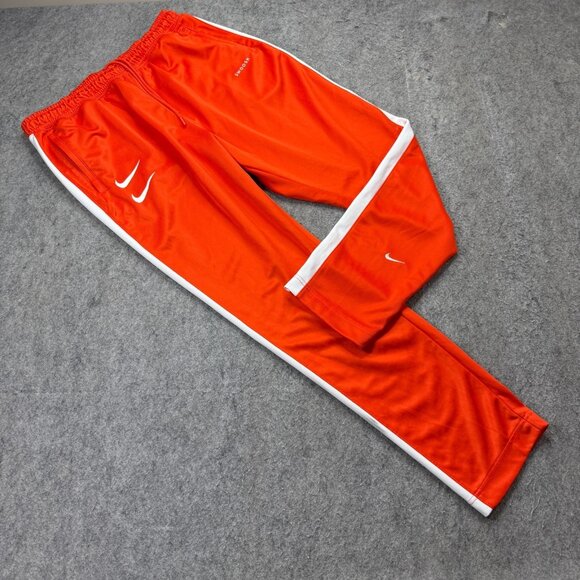 Nike Swoosh NSW Double Swoosh Track Pants Men XXL Orange Knit 30" CJ4873 - Picture 1 of 16